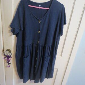 DIP size 3x Dark Blue Dress